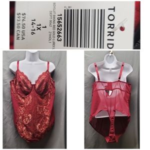 Torrid Thong BodySuit size 1